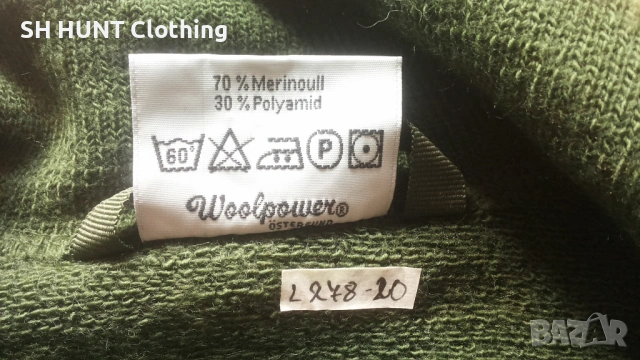Woolpower 70% Merino Wool Sweater размер M / L за лов риболов горница 70% Мерино вълна - 2687, снимка 12 - Екипировка - 54769851