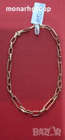 Златна гривна, снимка 6 - Гривни - 54653556