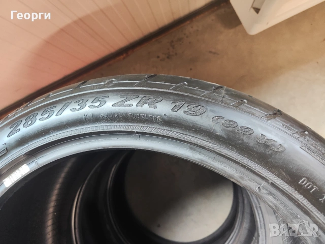 2бр.летни гуми 285/35/19 Pirelli, снимка 3 - Гуми и джанти - 54168129