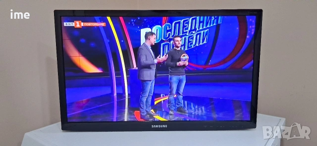 LED Телевизор Samsung НОМЕР 27. Model LT24C300EW/EN. 24инча 61см. Цифрова и аналогова телевизия..., снимка 4 - Телевизори - 55270119