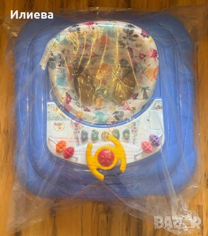 Бебешка проходилка Moni кола/Moni Jungle Fun