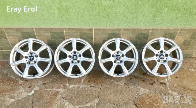 16 джанти 5x114.3 Toyota Verso Auris Corolla Avensis RAV4 5х114.3 Тойота Версо Корола Аурис, снимка 7 - Гуми и джанти - 54733428