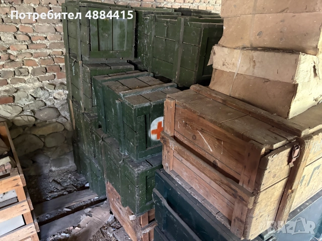 Продават се стари военни сандъци и техника
, снимка 5 - Антикварни и старинни предмети - 55263002