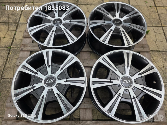 Лети джанти 16ки 5х118 Borbet, снимка 2 - Гуми и джанти - 54511895