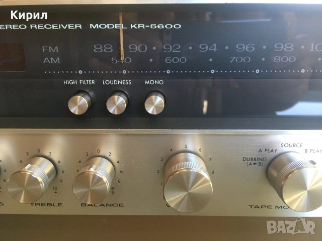 KENWOOD KR-5600, снимка 12 - Ресийвъри, усилватели, смесителни пултове - 54696460