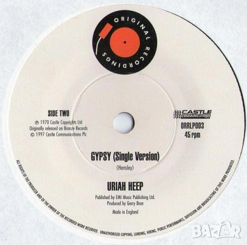 Грамофонни плочи Uriah Heep ‎– Demons And Wizards, снимка 5 - Грамофонни плочи - 54496968