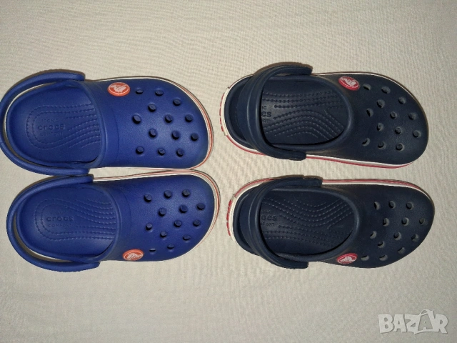 3 чифта - Crocs № 24-25 и № 34-35 -силиконови сандали, снимка 2 - Детски сандали и чехли - 28686171