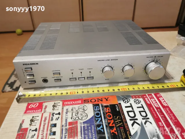 PALLADIUM MICRO LINE 2000A-ВНОС GERMANY 1008260942L4, снимка 4 - Ресийвъри, усилватели, смесителни пултове - 55610118