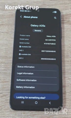 Samsung A05S 128gb, снимка 4 - Samsung - 54462063