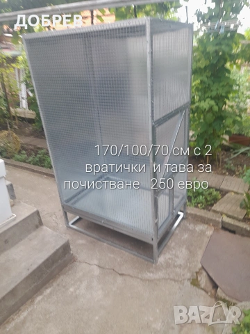 нови клетки и волиери за гълъби, папагали,пъдпъдъци кокошки,пилета. Гр.Разград 0885 34 34 64 