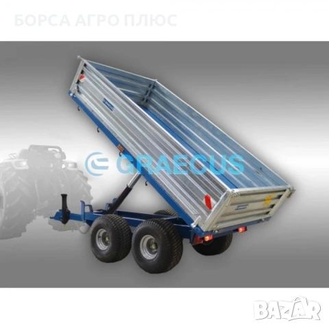 Самосвално ремарке - 2500 кг. - DТ2500-H, снимка 6 - Селскостопанска техника - 55213279