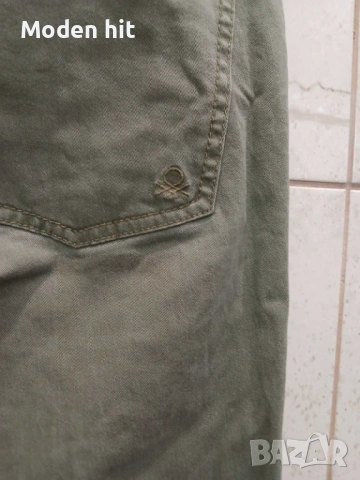 Benetton дънков панталон за тийнеджър/мъж до 176 см., снимка 7 - Панталони - 54143015