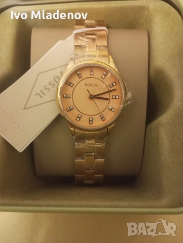 Часовник fossil дамски , снимка 2 - Дамски - 54237572