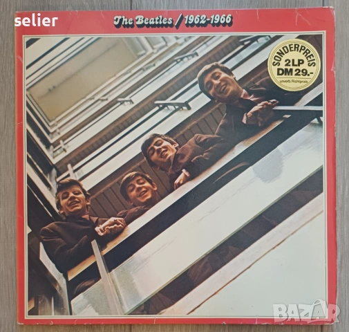 The Beatles ‎– 1962-1966 Двойна плоча-GATEFOLD Издание 🇩🇪 GERMANY 1973г Състояние на винила:VG+ Съ