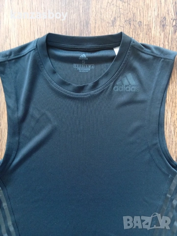 Adidas Aero 3s - мъжки потник р-р S, снимка 6 - Тениски - 55054668