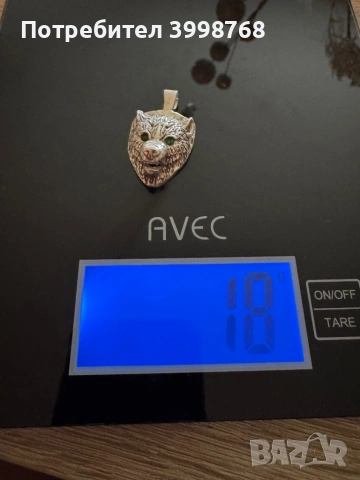 Сребърен медальон вълк , снимка 3 - Колиета, медальони, синджири - 54366126