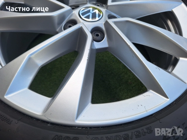 Продавам 4бр 18-ки джанти за Фолксваген Тигуан, Ти-рок, Голф, Пасат , снимка 10 - Гуми и джанти - 54573820