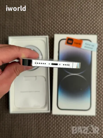 100% БАТЕРИЯ ❗️ iPhone 14 Pro MAX Лизинг от 20€/мес / Silver - бял/ сив 128Gb 📛, снимка 12 - Apple iPhone - 55614059