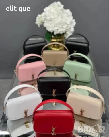 чанти YSL - Voltaire 💫: 23 cm x 15 cm, снимка 6 - Чанти - 55559804