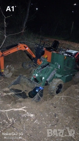 Мини челен товарач Мuller L0.8 4x4, снимка 12 - Индустриална техника - 54359751