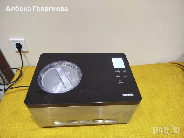Сладолед машина с компресор -UNOLD 180 W, снимка 11 - Кухненски роботи - 55257950