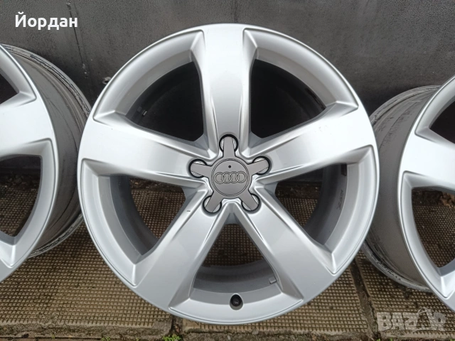 	ОРИГИНАЛНИ алуминиеви джанти 18 ' цола 5х112 Ауди / AUDI 5x112 66,6, снимка 10 - Гуми и джанти - 55102717