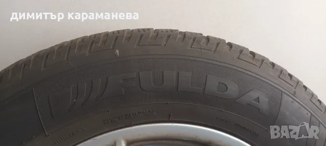 4 броя зимни гуми с джанти 16-ки, снимка 4 - Гуми и джанти - 55656785
