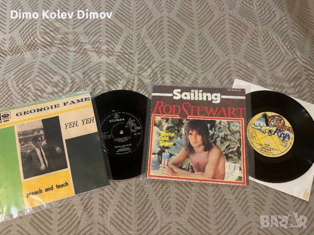 Rod Stewart, George Fame, сингли 7” 