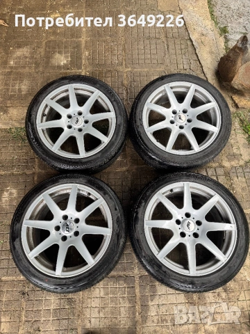 Джанти AEZ 17 5x112, снимка 2 - Гуми и джанти - 54539316