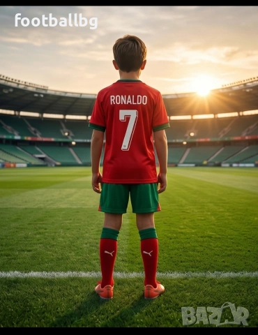 RONALDO 7 детско юношески футболни екипи Португалия 2026-27 година , снимка 6 - Футбол - 41351666