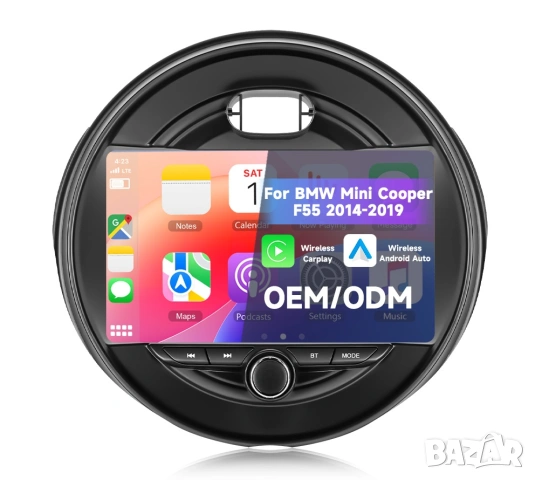 Android Мултимедия за BMW, Mini Cooper, Навигация, F55, F56, F57, Мини купър, двоен дин, радио, , снимка 2 - Аксесоари и консумативи - 54726909