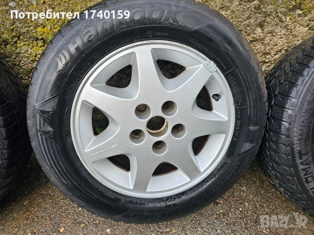 Джанти с гуми Ronal 5x112 15цола, снимка 4 - Гуми и джанти - 54588210