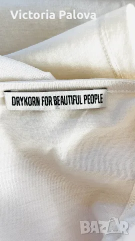 Drykorn for Beautiful People – Ehily | луксозна блуза/тениска с отворен гръб, снимка 12 - Тениски - 55533098