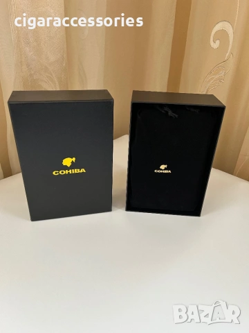 Cohiba преносим хумидор за 4 пури – кедрова вътрешност, снимка 9 - Табакери - 54310792