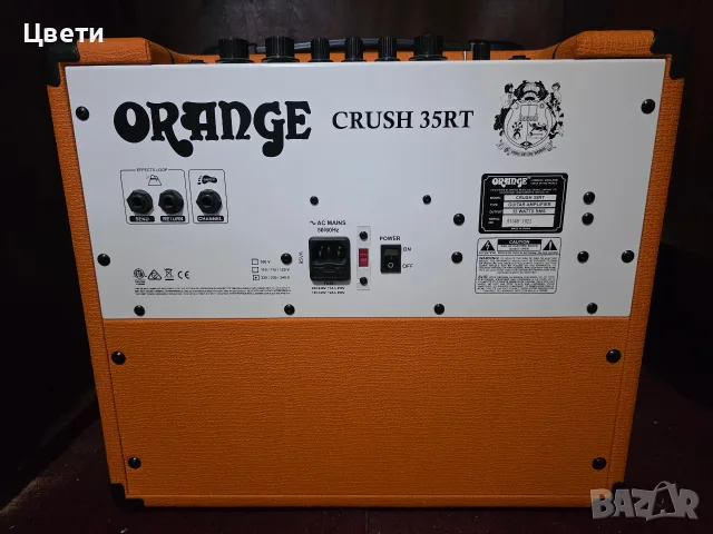 Усилвател за ел. китара Orange Crush 35RT, снимка 2 - Други - 55676997