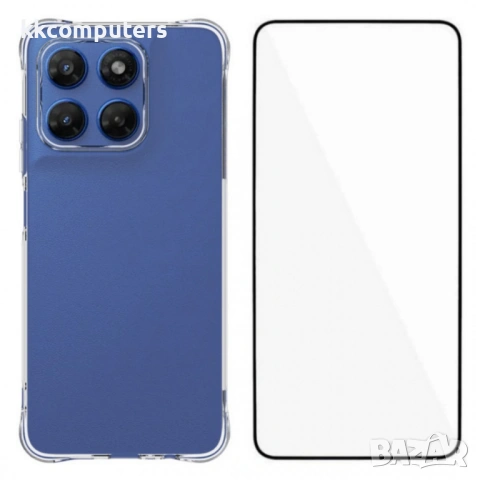 Прозрачен TPU Калъф за Motorola Moto G37 Power 5G WANLONFENG WL Series с Протектор