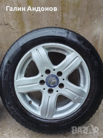 Джанти за мерцедес 15 цола. , снимка 3 - Гуми и джанти - 53983489