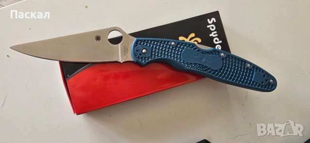 Spyderco Police 4 Blue FRN K 390