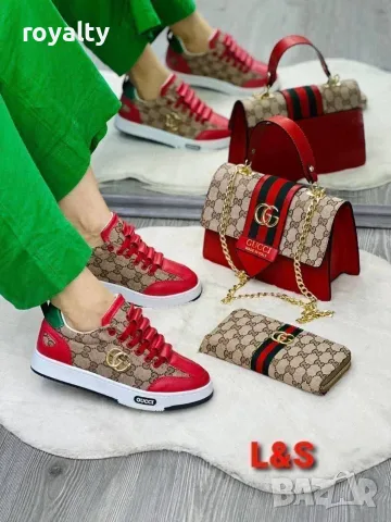 Gucci Нови Дамски Маратонки Гучи Различни Цветове , снимка 6 - Маратонки - 55339102