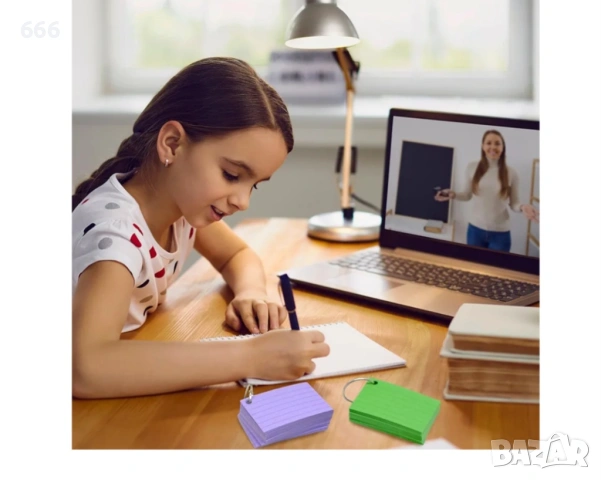 1000 листа индексни картички флаш картички 74x51 мм, снимка 5 - Други стоки за дома - 54143548