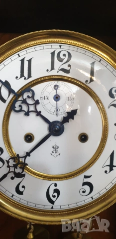 Стенен часовник регулатор Gustav Becker 1905 година, снимка 8 - Антикварни и старинни предмети - 53983391