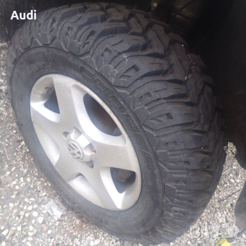 Алуминиеви джанти 17 цола  300€ Гуми COOPER EVOLUTION MTT 245/70R17  ДОТ4722 