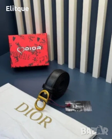 Колани Christian Dior от естествена кожа в кутия на марката , снимка 10 - Колани - 54388687