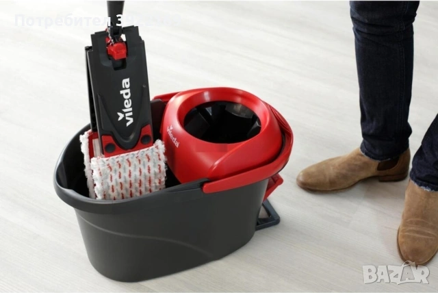 Vileda XL Turbo - изцеждане с завъртане , снимка 2 - Други стоки за дома - 54826094