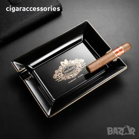 Керамичен пепелник за 2 пури – Trinidad, Montecristo или Partagas, снимка 3 - Табакери - 55339281