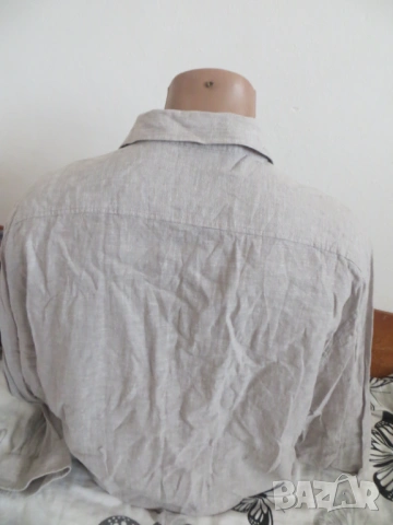 Мъжки ризи с дълъг ръкав от лен , снимка 14 - Ризи - 36533167