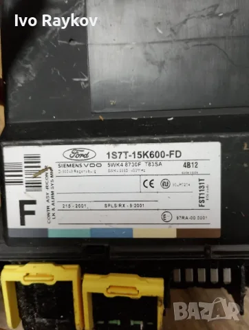 КОМФОРТ МОДУЛ FORD Focus , 1S7T15K600FD 5WK48730F, снимка 2 - Части - 55535367