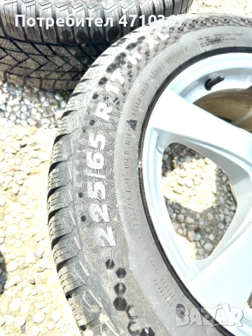 Джанти 17 от Honda CRV 5x114.3 с гуми 225/65, снимка 4 - Гуми и джанти - 54637815