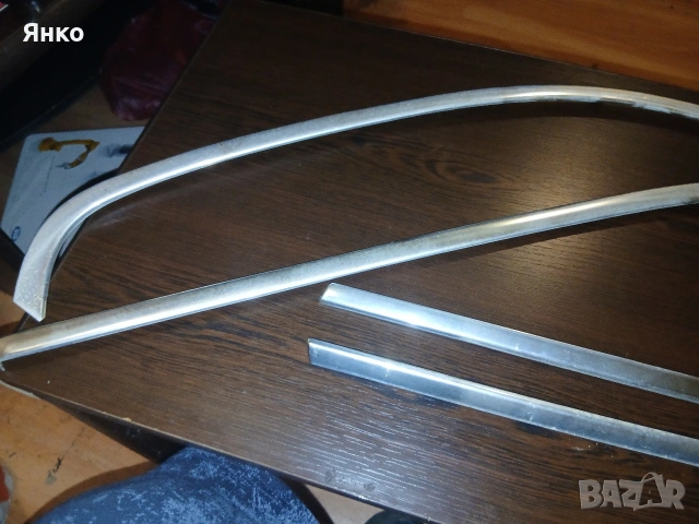 Лайсни хромирани пияно лак БМВ525 Е-39 2.5тд 163к.ц.М-пакет 2003 комби Тоурар автоматик фейслифт, снимка 3 - Части - 55157317