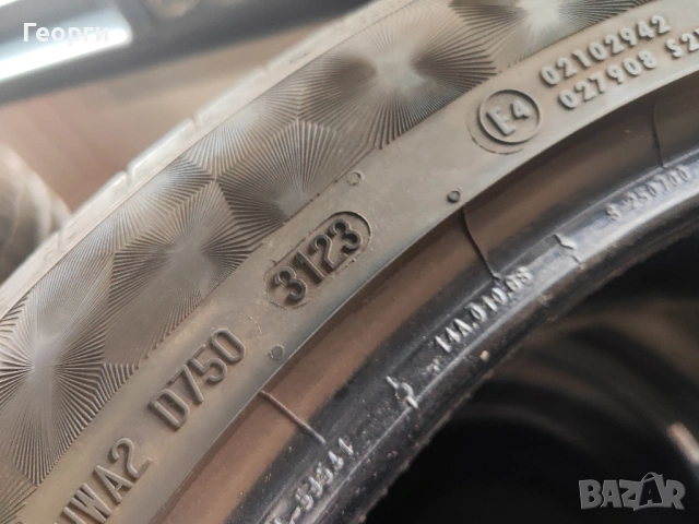 2бр. летни гуми 245/45/19 Continental, снимка 8 - Гуми и джанти - 54164667